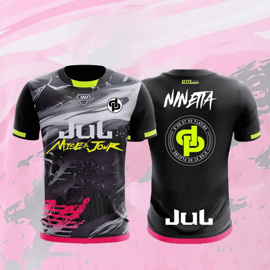 Maillot JUL Football Shirt WHITE D'or et de Diamant