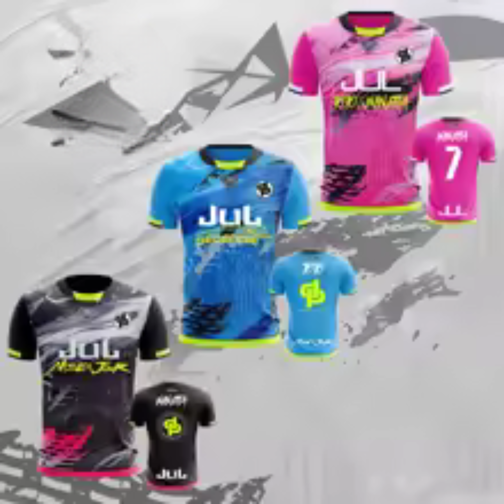 Maillot JUL Football Shirt WHITE D'or et de Diamant