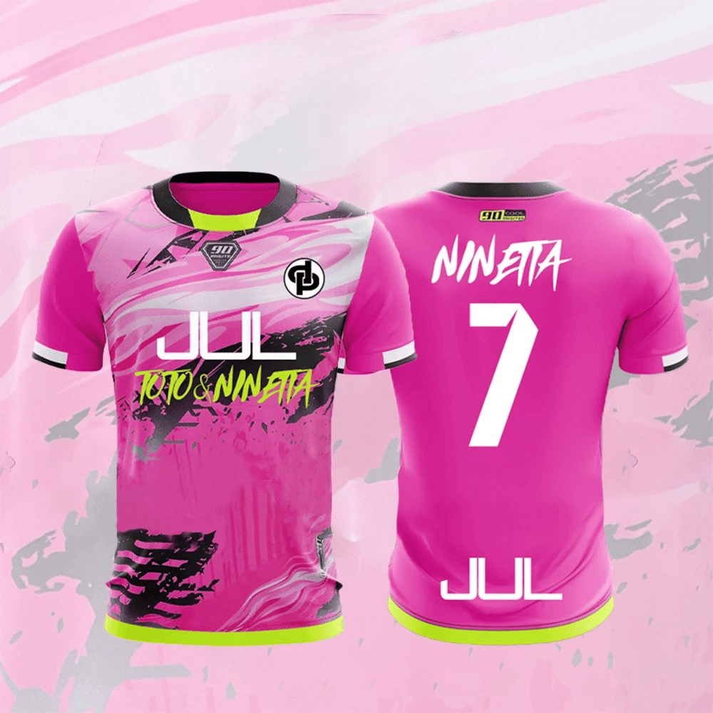 Maillot JUL Football Shirt WHITE D'or et de Diamant